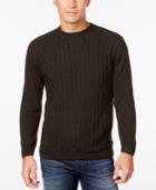 Weatherproof Vintage Men's Big And Tall Crew-neck Sweater, Classic Fit