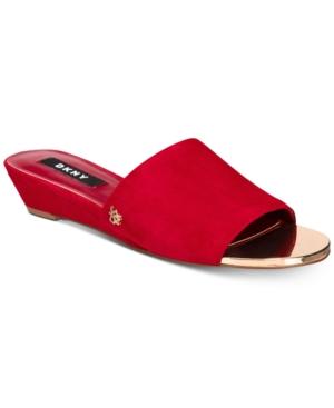 Dkny Ani Wedge Sandals, Created For Macy's