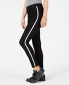 Vanilla Star Juniors' Varsity-striped Skinny Jeans