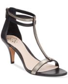 Vince Camuto Makoto T-strap Sandals Women's Shoes