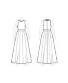 Customize: Switch To Closed Back - Fame And Partners Closed-back Pleated Maxi Dress