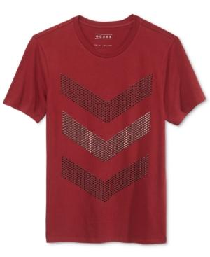 Guess Men's Chevron Studded T-shirt