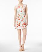 Kensie Wild Poppies Floral-print Shift Dress