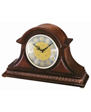 Seiko Solid Oak Mantel Clock Qxj003blh