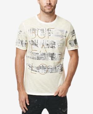 Buffalo David Bitton Men's Tispray Graphic-print T-shirt