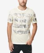 Buffalo David Bitton Men's Tispray Graphic-print T-shirt