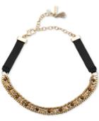 Lonna & Lilly Gold-tone Beaded Choker Necklace