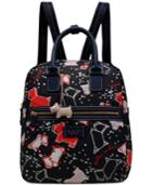 Radley London Speckle Dog Zip-top Medium Backpack