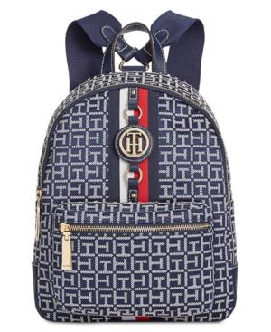 Tommy Hilfiger Jaden Monogram Jacquard Backpack