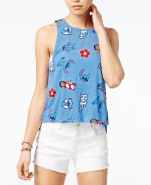 Disney Juniors' Stitch Graphic Muscle Tank