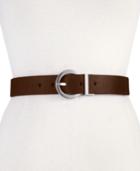 Calvin Klein Reversible Round-buckle Belt, A Macy's Exclusive Style