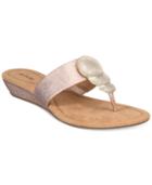 Alfani Women's Fleurr Wedge Sandals, Created For Macy's Women's Shoes