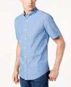 Tommy Hilfiger Men's Classic-fit Diamond Print Shirt