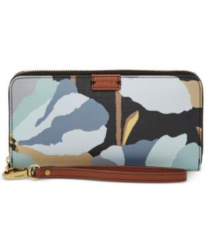 Fossil Emma Rfid Large Zip-around Wallet