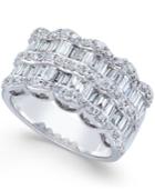 Multi-row Diamond Ring In 14k White Gold (1-9/10 Ct. T.w.)