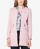Tahari Asl Petite Zip-pocket Topper Jacket
