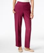 Alfred Dunner Petite Veneto Valley Pull-on Pants