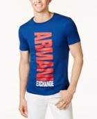 Armani Exchange Men's Vertical Logo T-shirt