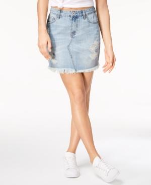 Vanilla Star High-rise Denim Skirt