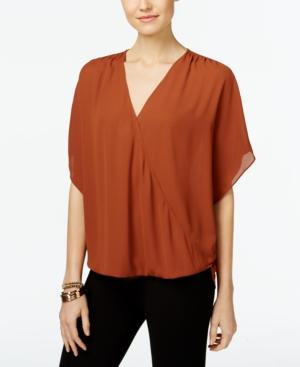Inc International Concepts Surplice Top, Only At Macy's