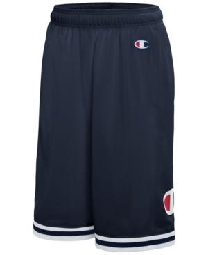 Champion Men's Logo Mesh 11 Basketball Shorts