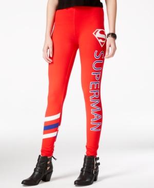 Bioworld Juniors' Superman Graphic Leggings