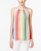 Inc International Concepts Printed Halter Top, Created For Macy's