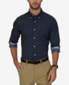 Nautica Men's Classic-fit Cross-dot Shirt