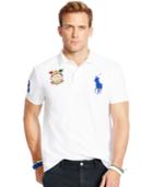 Polo Ralph Lauren Nautical-crest Mesh Polo Shirt