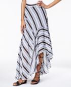 Rachel Rachel Roy Striped Asymmetrical-hem Maxi Skirt