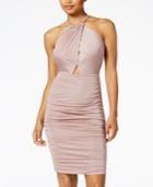 Material Girl Juniors' Ruched Bodycon Dress, Created For Macy's