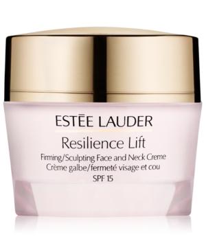 Estee Lauder Resilience Lift Firming/sculpting Face And Neck Creme Spf 15, 1 Oz