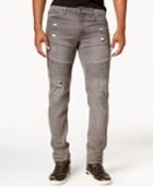 Ring Of Fire Men's Slim-fit Rexford Asphalt Wash Jeans