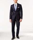 Kenneth Cole Reaction Navy Micro-stripe Slim-fit Suit