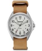 Timberland Men's Raynham Brown Leather Strap Watch 44x48mm Tblgs14829js01as