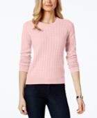 Charter Club Cashmere Cable-knit Sweater, Only At Macy's