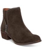 Lucky Brand Women's Boide Zipper Booties Women's Shoes
