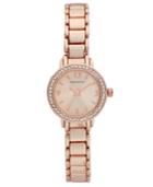 Charter Club Women's Rose Gold-tone Bracelet Watch 23mm, Only At Macy's