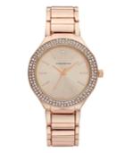 Charter Club Women's Rose Gold-tone Bracelet Watch 38mm, Only At Macy's
