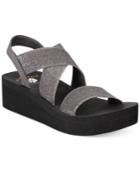 Yellow Box Bunkie Strappy Wedge Sandals Women's Shoes