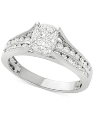 Cushella Diamond Engagement Ring (1-1/4 Ct. T.w.) In 14k White Gold