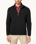 Club Room Men's Full-zip Fleece Jacket, Created For Macy's