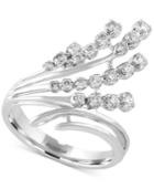 Pave Classica By Effy Diamond Waterfall Ring (1/2 Ct. T.w.) In 14k White Gold