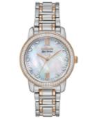 Citizen Women's Eco-drive Two-tone Stainless Steel Bracelet Watch 35mm Em0116-55d - A Macy's Exclusive