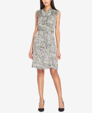 Tahari Asl Ruffled Shirtdress, Regular & Petite