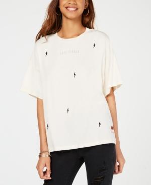 Peace Love World Love Struck Graphic-print T-shirt