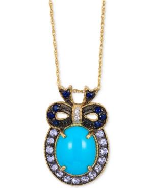 Le Vian Multi-gemstone Pendant Necklace (3 Ct. T.w.) In 14k Gold