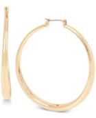 Robert Lee Morris Soho Gold-tone Hoop Earrings