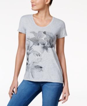 Calvin Klein Jeans Floral Graphic T-shirt