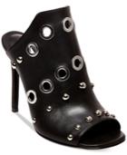 Steve Madden Women's Sooki-g Grommet Peep-toe Mules Women's Shoes